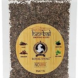 Royal Swag Tobacco & Nicotine Free Smoking Mixture With 100% Natural Herbal Smoking Blend 1 Pack 30gm-image-18