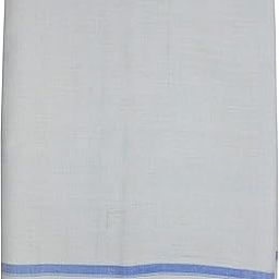 Men's Cotton Lungi (White, KKUS03)-picture-19