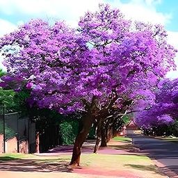 Rishika Plant House- Jacaranda Mimosifolia || Neel Mohar Flower Helthy Live Plant for Home Garden Tree Pack of 1-image-98