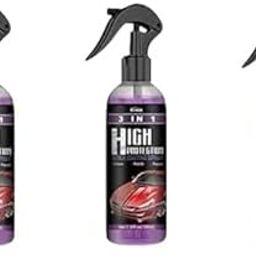 Smooth Line Shine 3-in-1 High Protection Car Spray,Coating Agent Quick Coating Spray, Water-Proof, Fouling Resistance, Anti-Aging, Suitable For Polishing Pack of 3-image-96