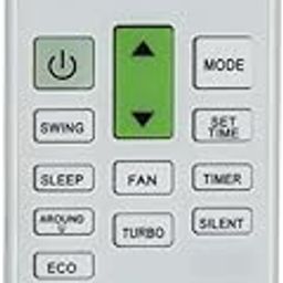 7SEVEN® Compatible with Whirlpool AC Remote Control Magicool WLPIR-01 Model Suitable Inverter and Non Inverter Spilt and Window Remote Control - Match Keys Exactly with Existing Remote Controller-image-8