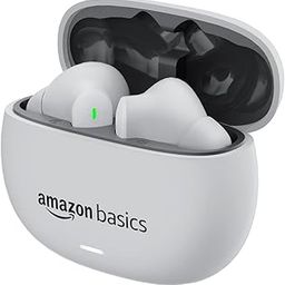 amazon basics True Wireless in-Ear Earbuds with Mic, Low-Latency Gaming Mode, Touch Control, IPX5 Water-Resistance, Bluetooth 5.3, Up to 60 Hours Play Time, Voice Assistance and Fast Charging (White)-25