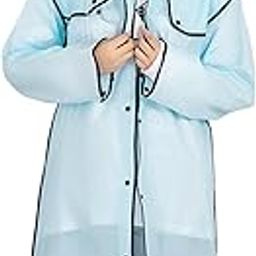 Waterproof Rain Coat Hooded Universal Outdoor Water Resistant Rainwear Suit for Men Women Boys & Girls-image-25
