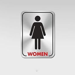 Oson Sign-Board (Women) Stainless Steel (Pack of 1)-image-50