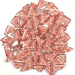 Sai Mosaic Art Printed Triangles Red-picture-12
