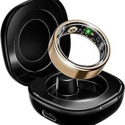 boAt SmartRing Active w/Stylish Stainless-Steel & Lightweight, Health Monitor, Magnetic Charging Case, 5ATM,Crest App & Coins, 20+ Sports Modes(Rose Gold 12)-28