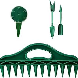 UJEAVETTE Seed Spreader Sowing Seed Dispenser Set for Gardening Digging Small Seedling 4pcs Set-image-22