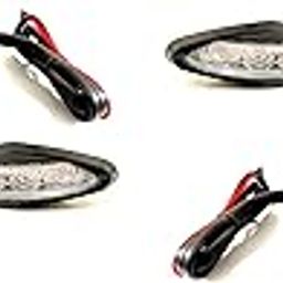 A2D® 17644. A2D Bike Tri-LED Sleek Amber Super Bright LED Indicators Set of 4 Orange for Honda CB 125 Shine SP-picture-29