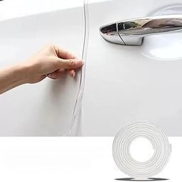 MAQOiW Car Door Protectors Edge Guard, 16.4Ft ‎Transparent Rubber U Shape Edge Trim Vehicle Door Protector, AC Vent Bonet and Bumper Protector Universal Car, Trim Strip Line No Glue, Easy Installation-31