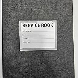 Service Book for Government Employees, Hindi Language, 88 Pages, Black Cover, Soft Binded-picture-12