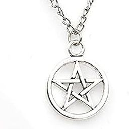 Supernatural Dean Winchester Mask Vintage Amulet Demon Castiel Angel Wings Pentagram Protective Pendant Necklace Jewelry Accessory For Men and Women-image-66