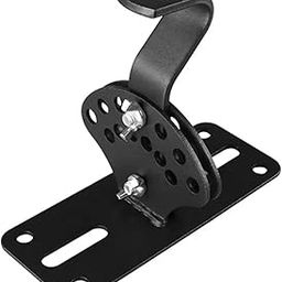Speaker Stand Speaker Hanger KTV Top Hanging Short Professional Speaker Hanging Board Bottom Plate Hanger Thickened Speaker Bracket Media Stand Audio-Video Shelving-19
