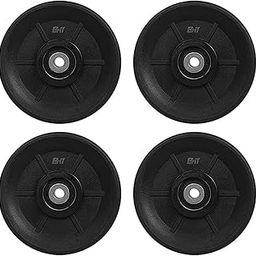B Fit Gym Pulley 120 MM with inbuilt Bearing and Bush, Wheel Cable Gym Fitness Equipment Part Set Available in Many Qty Optional-26