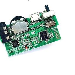 ESPtronics (1 Pc) Bluetooth Amplifier Module for DIY Mini Boom Box 5 Watt with Pendrive, MicroSD, Bluetooth MIC, AUX Connectivity Micro Controller Board-2