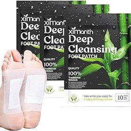 30 Pcs Feet Detox Patch, Detox Foot Patches, Detox Patches for FeetDetoxing Foot Patch for All Genders Elimination Foot Pads Body Detox Relaxation Authentic Deep Purifying Foot Pads-image-80
