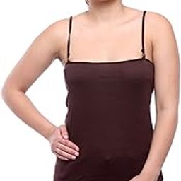 Women's Cotton Spaghetti Strap Camisole Slip-image-14