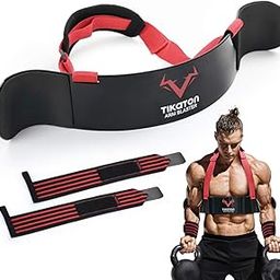 Tikaton Arm Blaster with Wrist Wraps for Biceps & Triceps, Adjustable Bicep Isolator Arm Curl Blaster for Big Arms Bodybuilding & Weightlifting, Thick Aluminum Biceps Workout Equipment-image-39