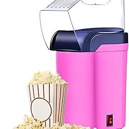Drumstone (𝐄𝐱𝐥𝐮𝐬𝐢𝐯𝐞 𝟏𝟓 𝐘𝐞𝐚𝐫𝐬 𝐰𝐚𝐫𝐫𝐚𝐧𝐭𝐲) Automatic Pink Popcorn Machine – Electric Corn Popper for Home, Kids, & Family Fun-image-86