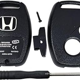 Keycept™ 2 Button Key Shell for Honda Amaze, BRV, CRV, Accord, City, Civic, Brio, Mobilio, Jazz and Other Models - Durable Key housing/Body/case Replacement (Keyshell)-4