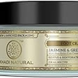 Khadi Natural Jasmine and Green Tea Herbal Foot Crack Cream| For Cracked Heels|Moisturizes dry feet | Antiseptic Properties that treat foot problems| 100 g-1
