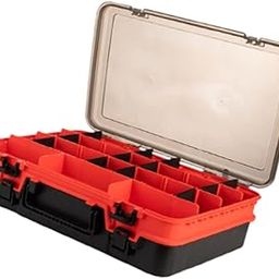 LOOM TREE® Double-Layer Fishing Tool Box Fishing Box for Freshwater Fishing Accessories Orange | Fishing | Fishing Equipment | Tackle Boxes & Bags-image-97