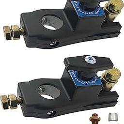 Cut Off Switch, Car Battery Disconnect, 2 Pack Battery Switch On Off for Vehicles, Trucks, Motorcycles, RVs, Boats, Copper Material-image-29