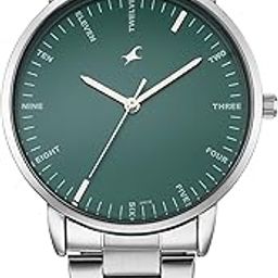 Stunners X Special Edition Quartz Green Dial Stainless Steel Analog Watch for Men-image-41