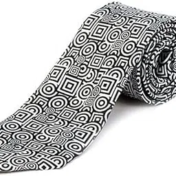 blacksmith Aztec Circles Design Tie-picture-30