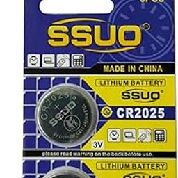 CR2025 Lithium Coin Battery 3V, Suitable for use in keyfobs, Scales, wearables and Medical Devices Pack of 2-picture-0