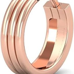 14K/18K Rose Gold Lata Nose Ring for Women (Piercing Required)-picture-51