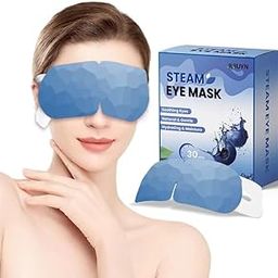 CREDULOUS Steam Eye Mask, Eye Mask For Dark Circles & Dry Eyes Relief, Travel-Friendly Self Warming Sleep Mask, Enjoy Relaxing Spa Eye Care, Pack of 12-14