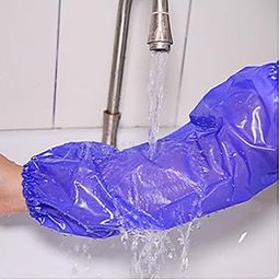 Waterproof Sleeves Cleaning Supplies for Aquatic Fishery Industry Kitchen Blue-picture-23