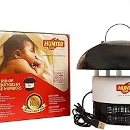 Hunter Mosquito Killer Machine | Mosquito Trap Machine Eco Friendly Electronic Device with Adapter, 6 Months Warranty, (Pack of 1, Black)-17