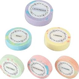 Club Bollywood®6 Mixed Mini Relaxation Bath Bombs Tablets Shower Steamers Shower Bombs|Health & Beauty | Bath & Body | Bath Bombs & Fizzies|Package Includes : 6 X Bath Bombs-41
