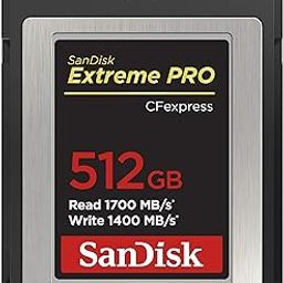 SanDisk Extreme Pro Cfexpress Type B Card,1700 MB/s R & 1400 MB/s W, Black, 512GB-9