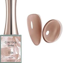 CANNI Gel Nail Polish Cold Gray Series UV Gel Nail Art Starter Manicure Salon DIY at Home - C034-image-96