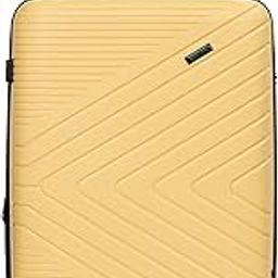 Jasper Unisex Hard Luggage - Pastel Yellow, 56Cm Cabin Trolley Bag for Travel-image-97