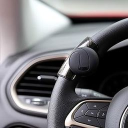 AUTO MT 3R Wheel KNOB CAR 3R-2151 Black 360° Rotation Car Steering Wheels Spinner Knob Power Save Easy Turn Ball Booster for All Cars-21
