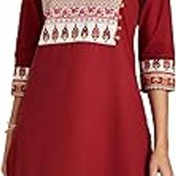Women's Solid Cotton Regular Fit Kurta-40