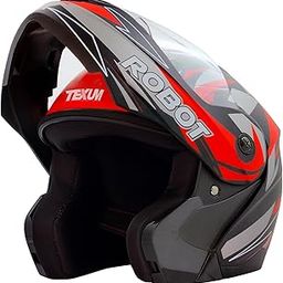 The Texum TH-FUGRBL3 Flip-Up Helmet Will Keep You Both Fashionable and Safe While Driving.-32