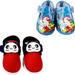 Kids Chu-Chu Sound Musical Shoes Combo (2 Pairs) for Baby Boys and Girls-image-75