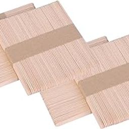 Gmark Wooden Craft Sticks 200 Counts Natural Wood Color Food Grade Popsicle - DIY Crafts Creative GM1072B-image-19