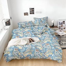 IVAZA Super Soft Ezyption Cotton King Size AC Comforter II Blanket II Duvet for Double Bed Bedding Set with 1 Flat Bedsheet and 2 Pillow Cover, 4 Piece Comforter Set Royal Blue-image-99