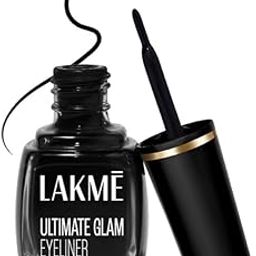 Lakme Insta Liquid Eye Liner, Black, Long Lasting Waterproof Liner with Brush for Even Strokes - Smudge Proof Eye Makeup, Does Not Fade, 9 ml-23