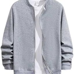 Solid Men's Bomber Jacket For Men-image-66