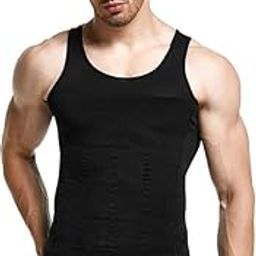Men’s Slimming Body Shaper Vest | Compression Tummy Tucker for Belly Fat | Stretchable Abs Slimmer Tank Top | Corset for Gym, Workout & Weight Loss Fitness-image-97