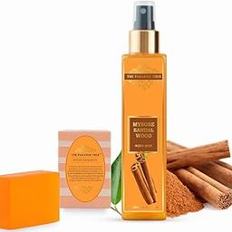 The Paradise Tree Mysore Sandalwood Body Care Combo – Body Mist & Soap – Luxurious Skincare Set-image-21