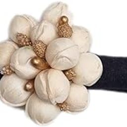 BSM ENTERPRISES Creatives Newborn Baby Jasmine Flower Headband-image-16