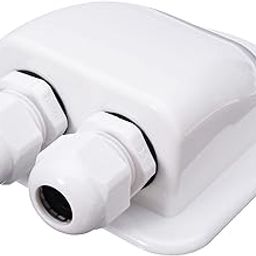 Ubervia Wire Entry Gland Box Solar Panel Roof Wire Entry Gland Box Cable with Double Hole Suitable for Motorhome RV Yacht Car Huaishu-image-39