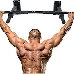 ALLYSON FITNESS 3 in 1 Heavy Duty Multifunctional Pull Up Bar for Wall Mounting, Dip Station for Home Training, Weight Capacity 200kg-picture-28